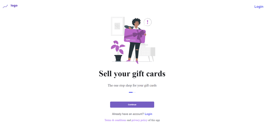CardCash — Fullstack project preview